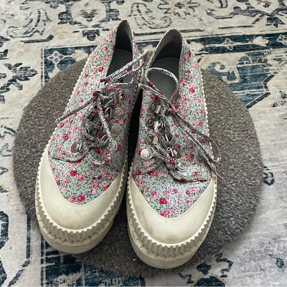 Jeffrey Campbell B2School Platform Sneakers size 6 - Picture 6 of 7